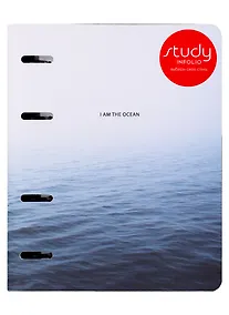 Купить Тетрадь на кольцах в клетку Be Smart, Ocean, 120 листов — Фото №1