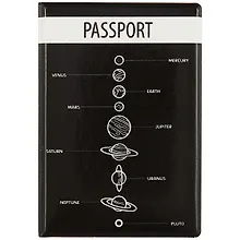 Купить Обложка для паспорта Планеты (ПВХ бокс) (ОП2021-269) — Фото №1