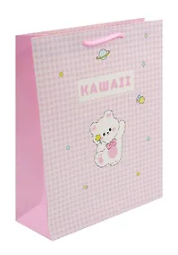 Купить Пакет А4 32*26*12 "Kawaii. Мишка. Basic" дет., бум.мат.ламинат — Фото №1