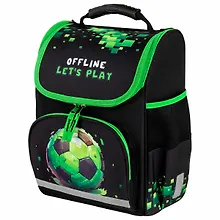 Купить Ранец "Offline" 1 отделение, 35*28*18 см, 3 кармана, эргономичная спинка — Фото №1