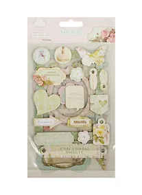 Купить Чипборд Галантный век (CHV-02) (34эл. на клейкой основе на 3л.) (Рукоделие) (упаковка) — Фото №1