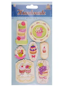 Купить Наклейки бумажные, Сладости 124 — Фото №1