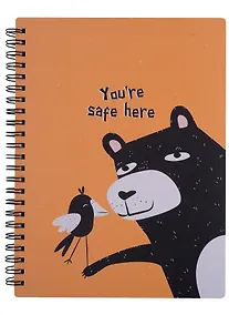 Купить Тетрадь в клетку Be Smart, "Silly. Медведь", 96 листов — Фото №1