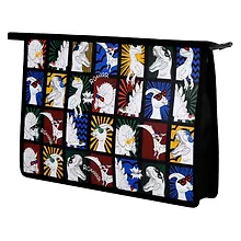 Купить Папка для тетрадей А4 "ДИНО-КОМИКС" полипропилен, 33*23*7см, молния, дно с расширением, УФ-печать — Фото №1