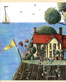 Купить Тетрадь в клетку Listoff, "Сказочные домишки", 48 листов, в ассортименте — Фото №1