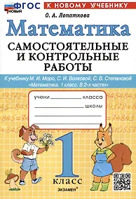 Купить Математика. 1 класс. Самостоятельные и контрольные работы. К учебнику М.И. Моро, С.И. Волковой, С.В. Степановой "Математика. 1 класс. В 2-х частях" — Фото №1