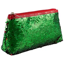 Купить Косметичка на молнии с пайетками (текстиль) (23х11) (ПВХ бокс) (12-Tuos-HZB09) — Фото №1