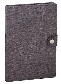 Купить Алфавитная книга на кнопке А5, 104 листа, графит, ткань — Фото №1