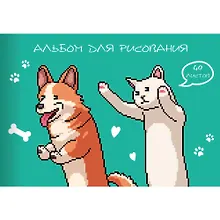 Купить Альбом для рисования Listoff, WEB, А4, 40 листов, на склейке — Фото №1