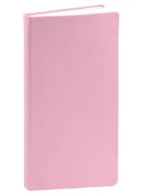 Купить Записная книжка А6- 80л тчк. "Graсe. Розовый кварц" интегр.обл., иск.кожа, скругл.углы, ляссе — Фото №1