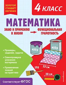 Купить Математика. Функциональная грамотность. 4 класс — Фото №1