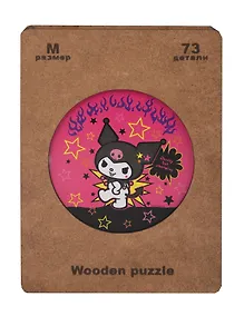 Купить Пазл фигурный 73 дет. Sanrio Mashrooms (8+) (дерев. коробка) — Фото №1