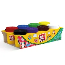 Купить Масса для лепки Joy Doh, набор из 8 баночек с тестом, (8 х 56 г.) — Фото №1