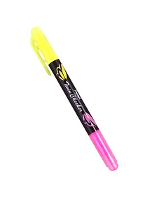Купить Текстовыделитель Pentel, Twin Checker, двухсторонний жёлтый, розовый 3,5 мм — Фото №1