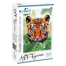 Купить Пазл Арт-терапия 500Эл. Поли-арт.Тигр 06771 — Фото №1