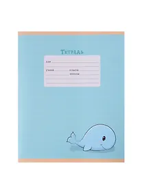 Купить Тетрадь в линейку Unnika, "Забавные зверушки", 24 листа, в ассортименте — Фото №1