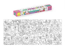 Купить ОЧЕНЬ БОЛЬШАЯ РАСКРАСКА. ВОЛШЕБНЫЕ ПРИНЦЕССЫ — Фото №1