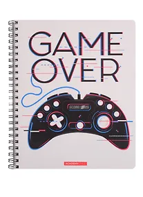 Купить Тетрадь в клетку Academy Style, "Геймер", 48 листов, в ассортименте — Фото №1