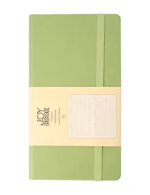 Купить Планинг недат. 64л "Joy Book" чай матча, карманный, иск.кожа 7Б, скругл.углы, тонир.блок, резинка, офсет, ляссе — Фото №1