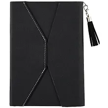 Купить Ежедневник недатированный "Наппа", А5, 120 листов, черный — Фото №1