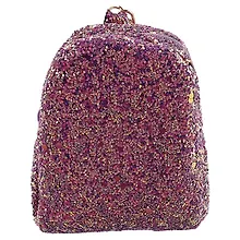 Купить Сумочка-рюкзачок на молнии с блестками (10см) (текстиль) — Фото №1