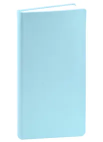 Купить Книга для записей А5- 80л тчк. "Grace. Лазурный" интегр.обл., иск.кожа, скругл.углы, ляссе — Фото №1
