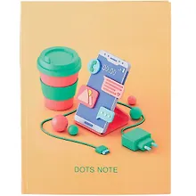 Купить Книга для записей А5 96л тчк. "Life style. No. 1" интегр.перепл., глянцевая ламинация — Фото №1