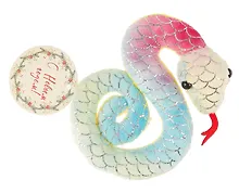 Купить Мягкая игрушка Символ года Змейка с градиентом (13х9) (12-1253-202405-SN1) — Фото №1