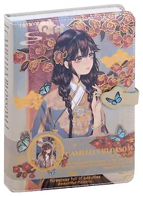 Купить Записная книжка А6 112л лин. "Манга" на магнитной застежке — Фото №1