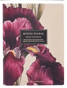 Купить Тетрадь 165*220, 40 листов в клетку "Blossom. Irises", сшивка — Фото №1