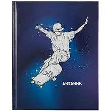 Купить Дневник для средних и старших классов Listoff, "Скейтер" — Фото №1