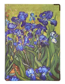 Купить Книга для записей "Ван Гог. Ирисы" А5, 248 листов, твердая обложка, 120г/м2, в ассортименте — Фото №1