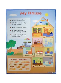 Купить Мой дом. My House. Наглядное пособие на англ.яз. — Фото №1