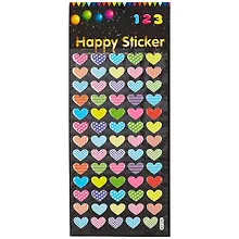 Купить Наклейки Сердечки, 3 вида (12.5*29) — Фото №1