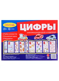 Купить Ширмочки. Цифры. Тематический уголок для детей и родителей — Фото №1