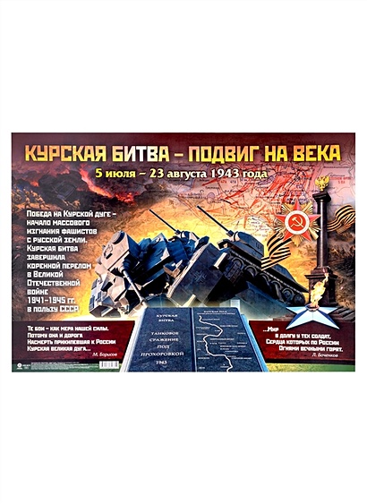 Плакат Курская битва - фото 1