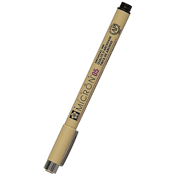 Капиллярная ручка «Pigma Micron», Sakura, 0.45 мм, чёрная - фото 1