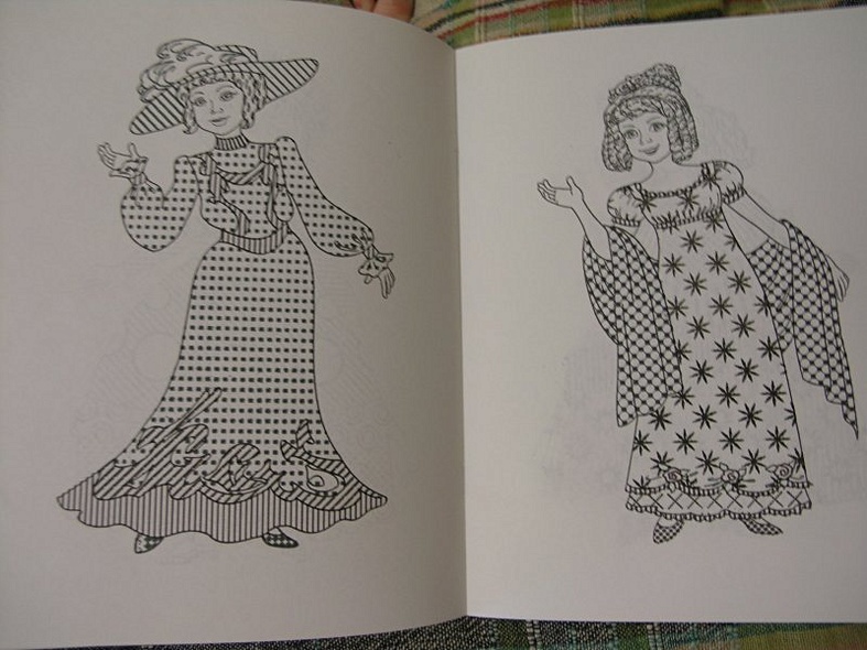 Водная раскраска Нарядные куколки - фото 3