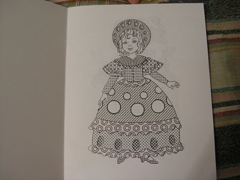 Водная раскраска Нарядные куколки - фото 2