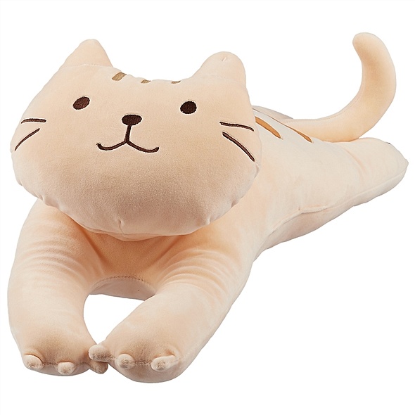 Мягкая игрушка «Кот бежевый в полосочку на животе», 60 см - фото 1