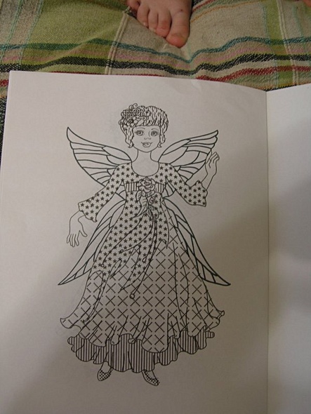 Водная раскраска Нарядные куколки - фото 6