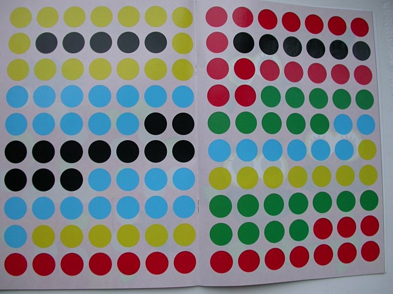 Подбери по цвету! 140 наклеек - фото 13