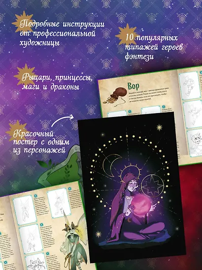 Герои фэнтези. 10 моделей для рисования - фото 4