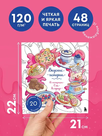 Вкусные истории. Раскрашиваем 20 популярных рецептов - фото 5