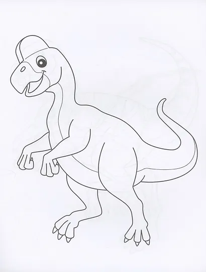 Раскраски для малышей. Динозавры - фото 3