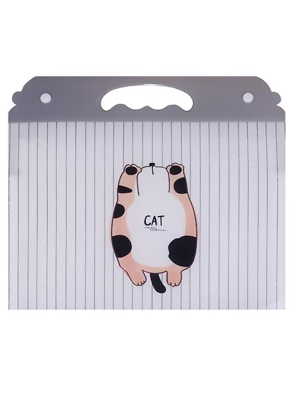 Папка-портфель А4 8 отделений "CAT" - фото 1