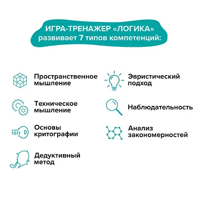 Игра-головоломка Brainy Trainy "Логика" - фото 4
