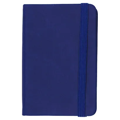 Записная книжка А7 80л лин. "Joy Book. Спелая голубика" иск.кожа, тонир.блок, скругл.углы, ляссе, резинка, карман на задн.форзаце - фото 3