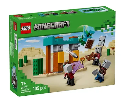 LEGO Minecraft: Сельский патруль в пустыне, 105 деталей (21267) - фото 1