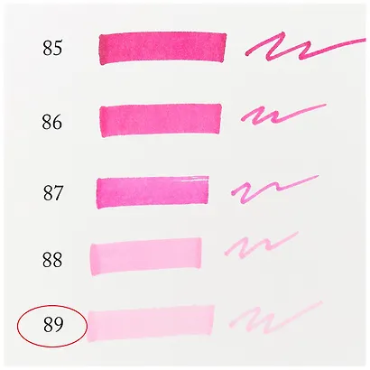 Маркер художественный "Сонет" детский розовый, двухсторон., тонк. и широк.долото, Сонет - фото 3